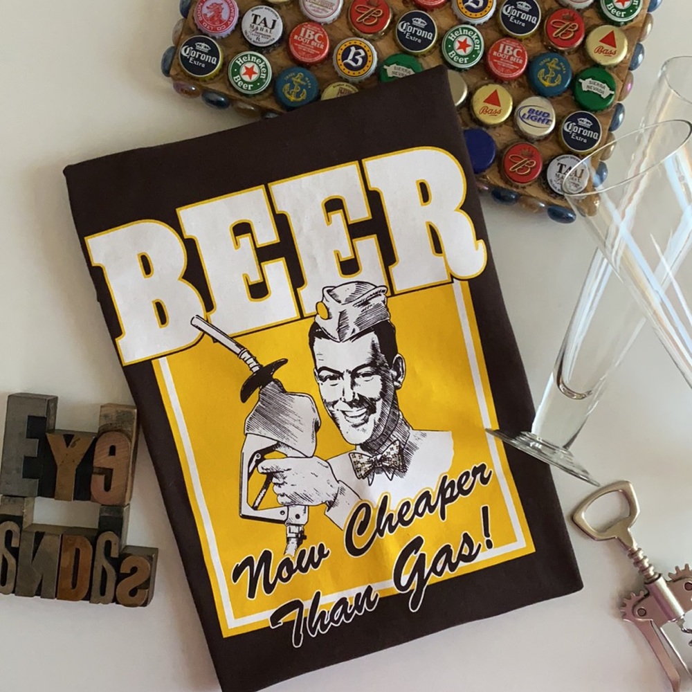 🆕🍺ALSTYLE APPAREL & ACTIVEWEAR Men’s ‘BEER’ T-Shirt